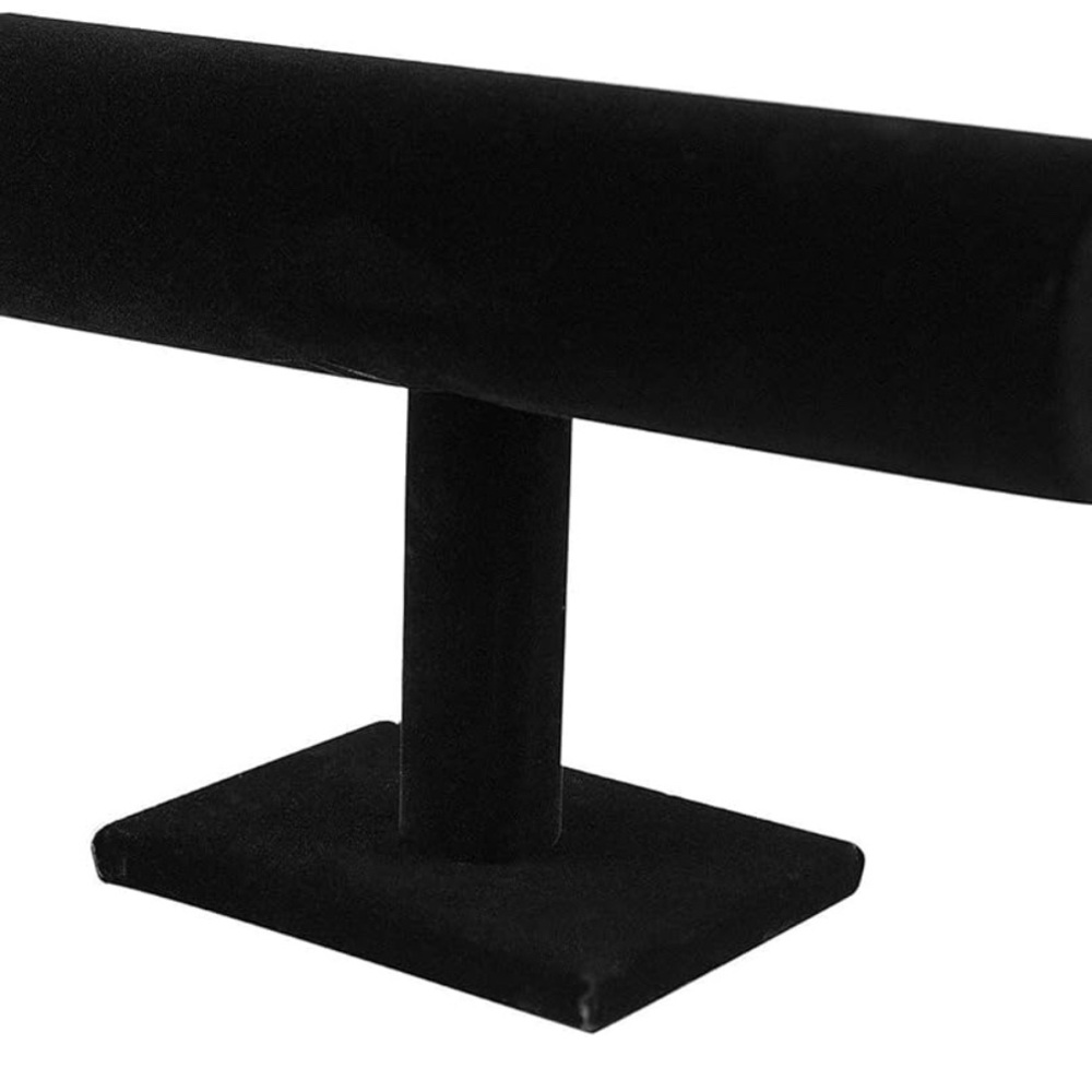 The Container Store Black Velvet Bracelet Display